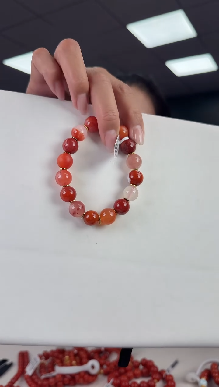 未镶嵌珠串南红玛瑙多样发其一/12/HS02350399