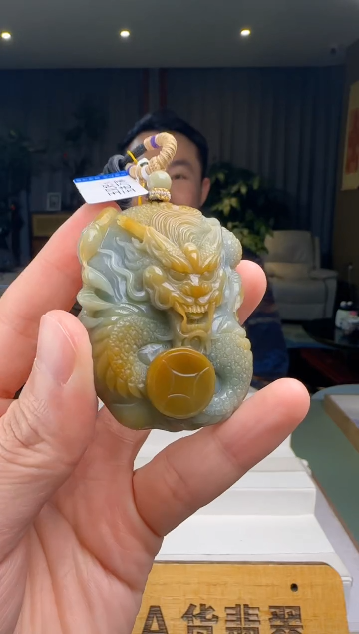 【闪购商品】翡翠吊坠(不含链)未镶嵌DY@@960Q3J14501