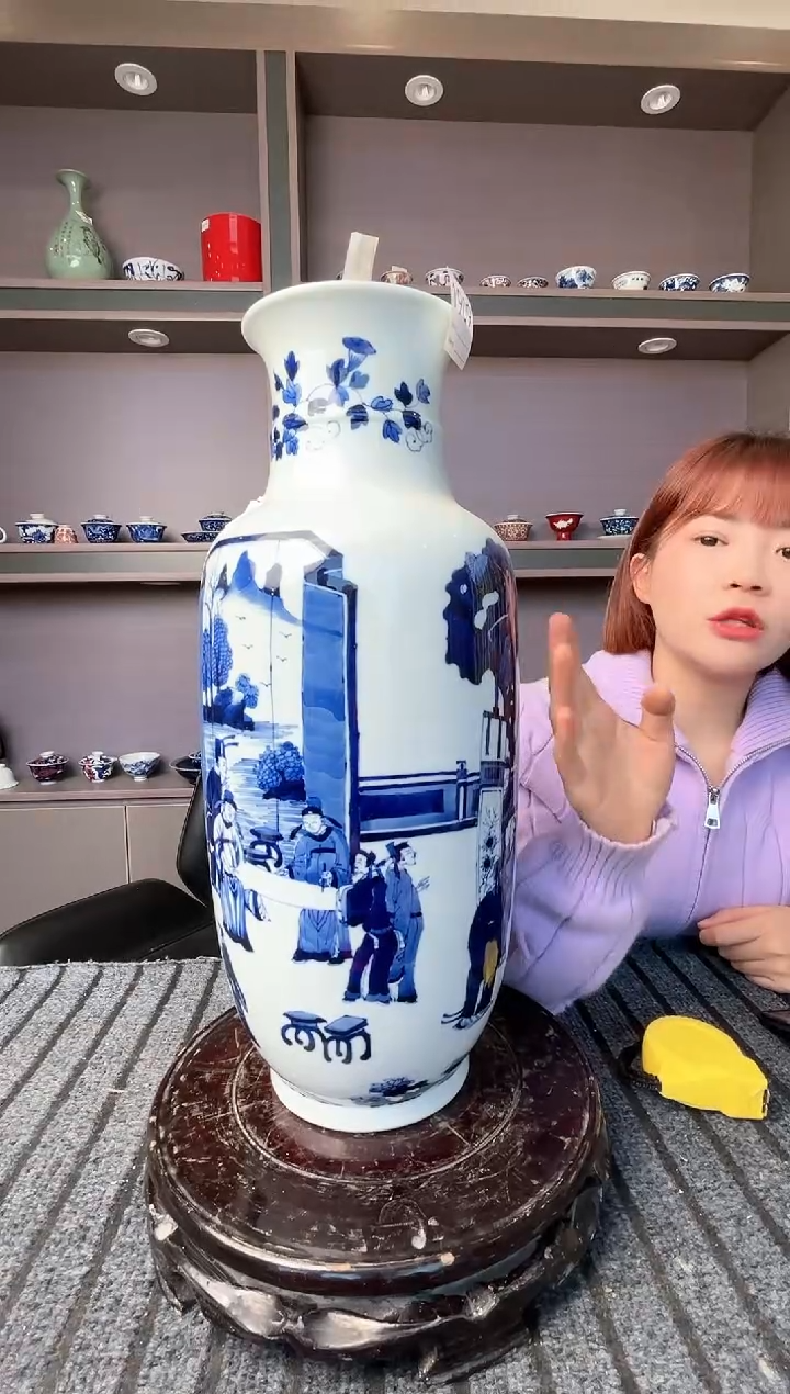 【闪购商品】摆件景德镇陶瓷毛仔柴窑1909