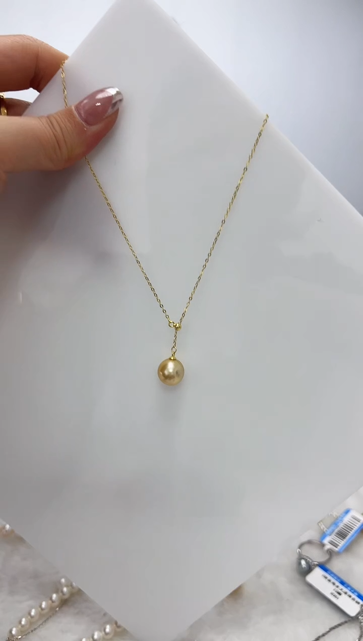 【闪购商品】海水珍珠DA银S925镶嵌套链 J200