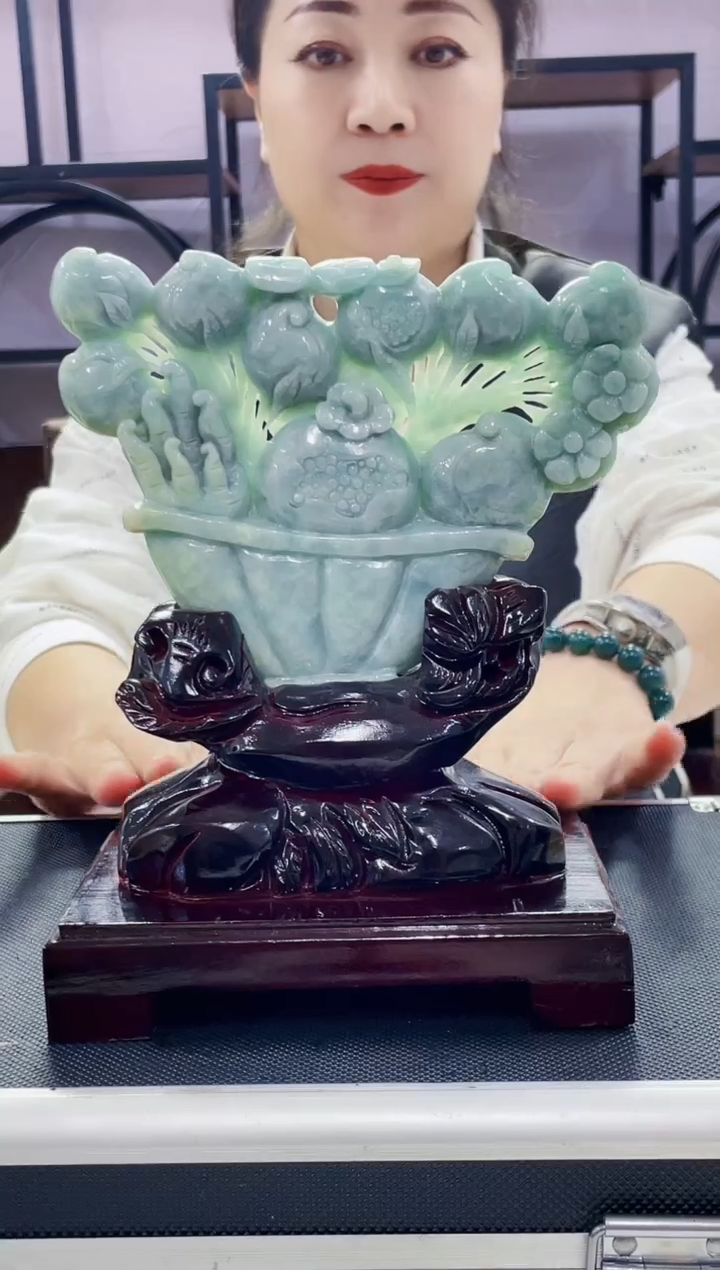 【闪购商品】定制翡翠未镶嵌毛货02150147