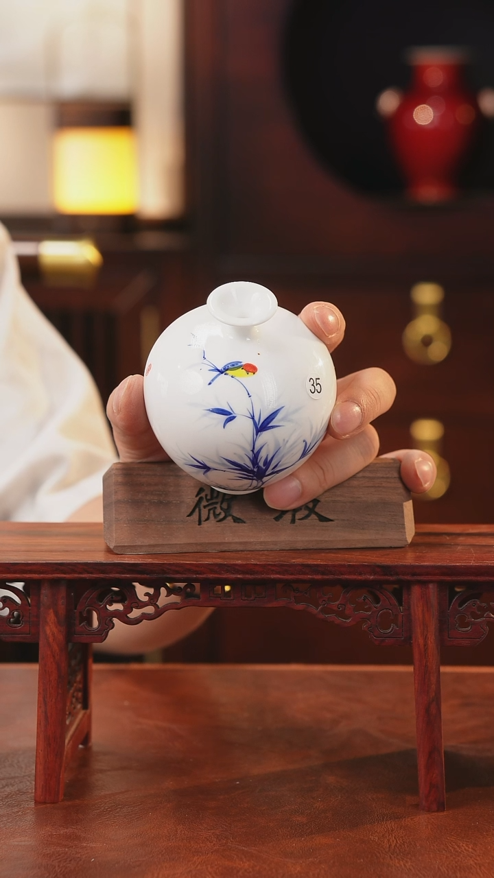 摆件景德镇手工高温陶瓷