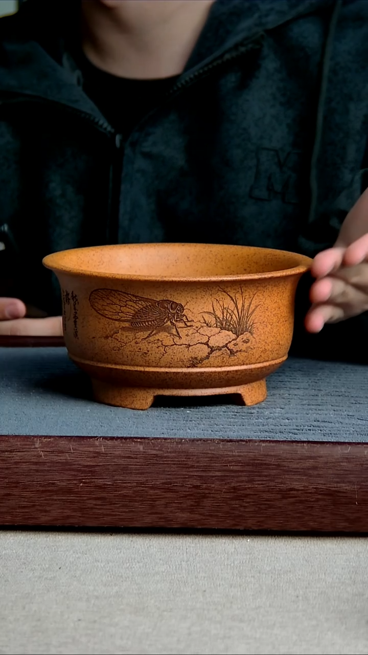 紫砂花盆15*8内径尺寸