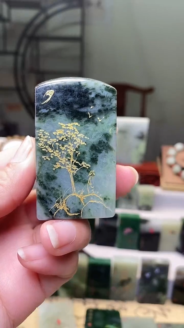 【闪购商品】独山玉印章未镶嵌112