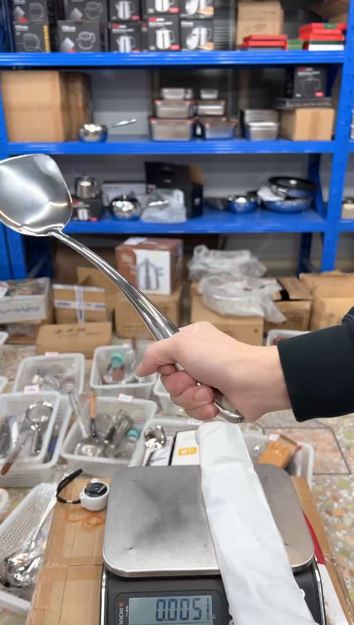 【闪购商品】不锈钢鹅蛋锅铲