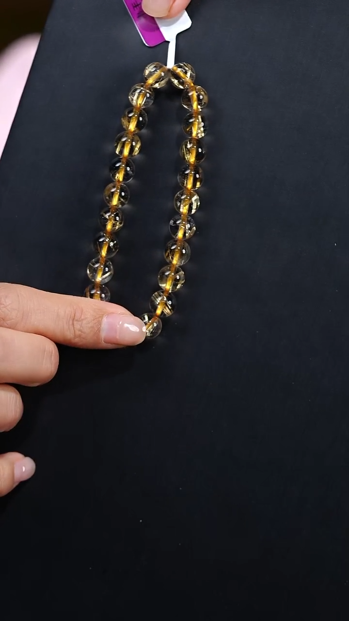 未镶嵌颈饰水晶S53758多样性发一钛晶8mm