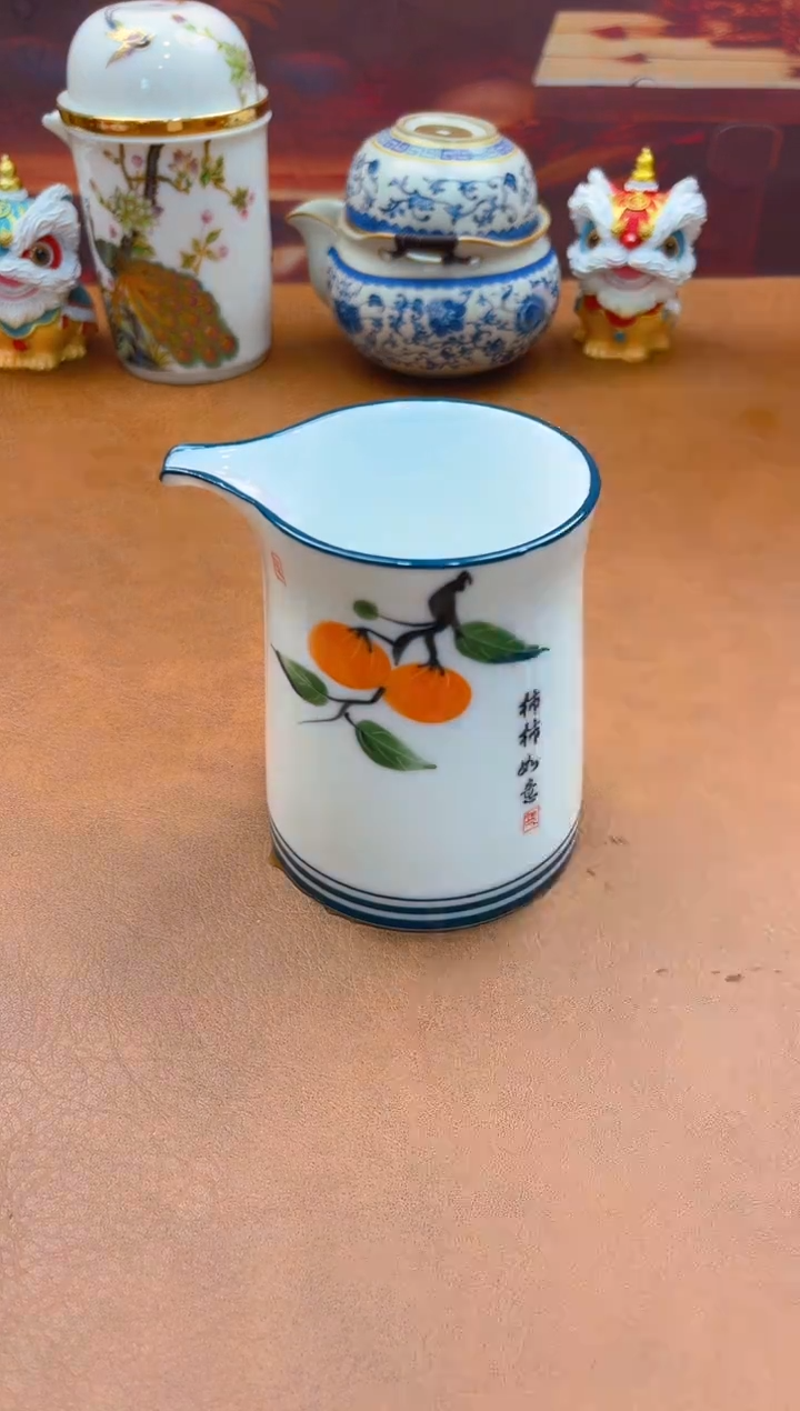 陶瓷茶具摆件旅行套组