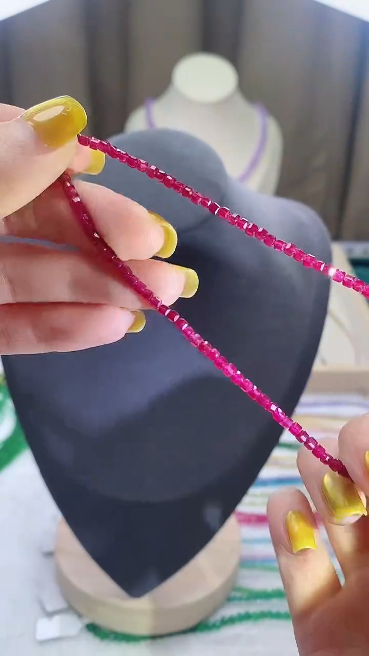 【闪购商品】红宝石项链14K金镶嵌诗宁甄选珠宝SYZB63