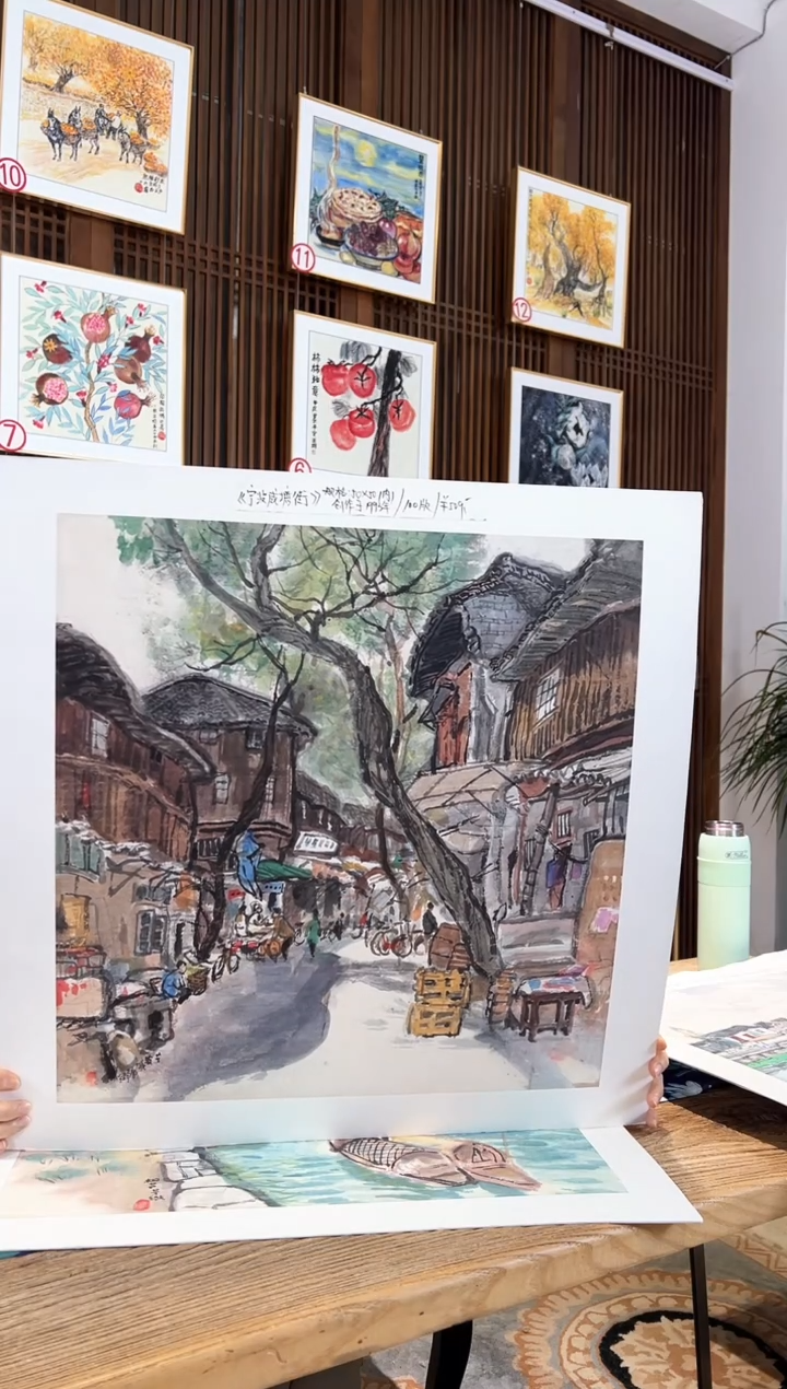 版画耿玉琨名章限量版画S