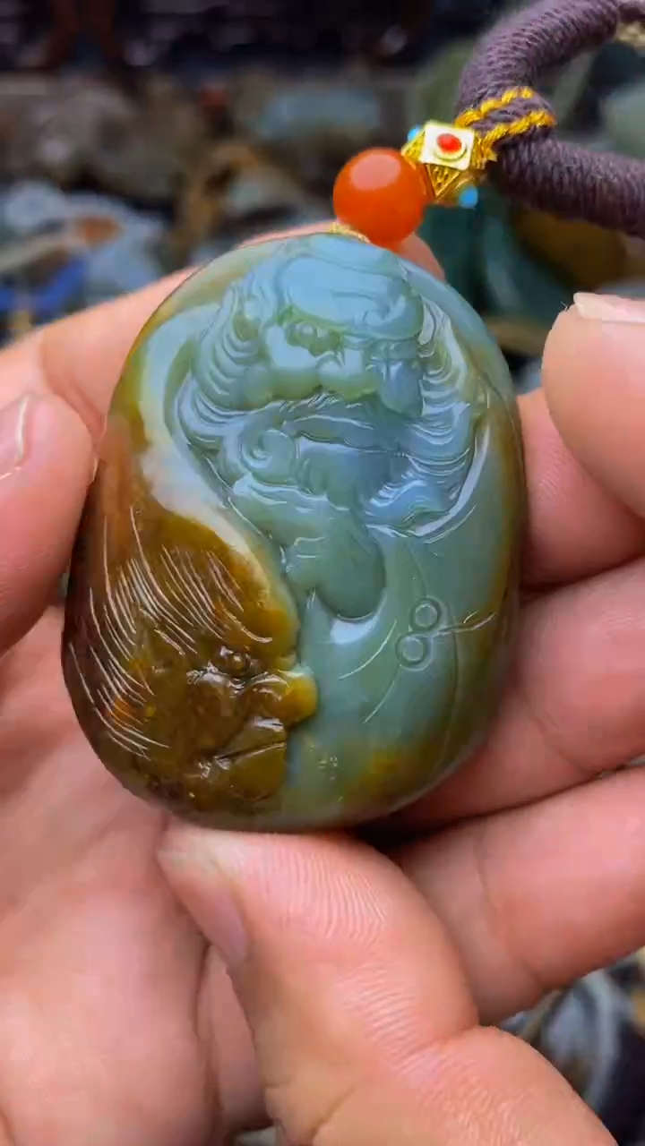未镶嵌和田玉挂件1