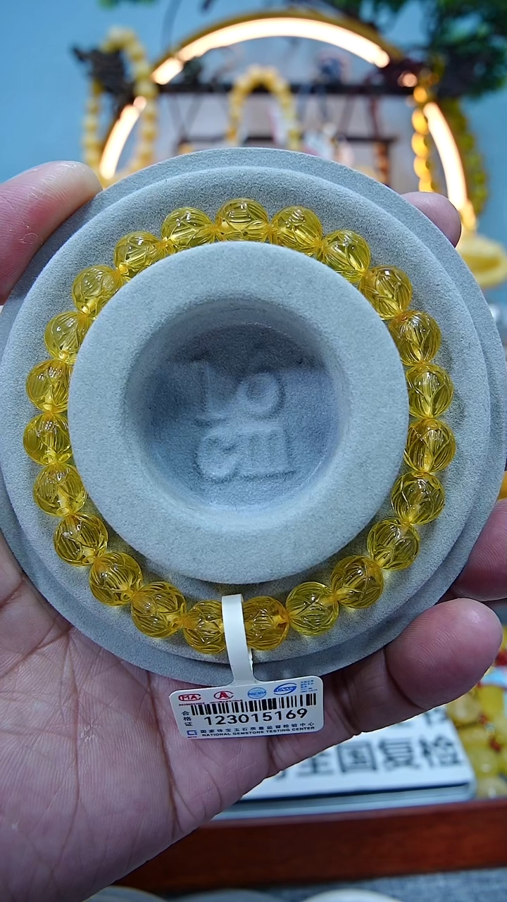 【闪购商品】金珀手链未镶嵌********