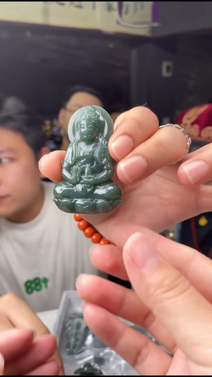 和田玉未镶嵌颈饰38508T14-3NH20-多样性/发一件