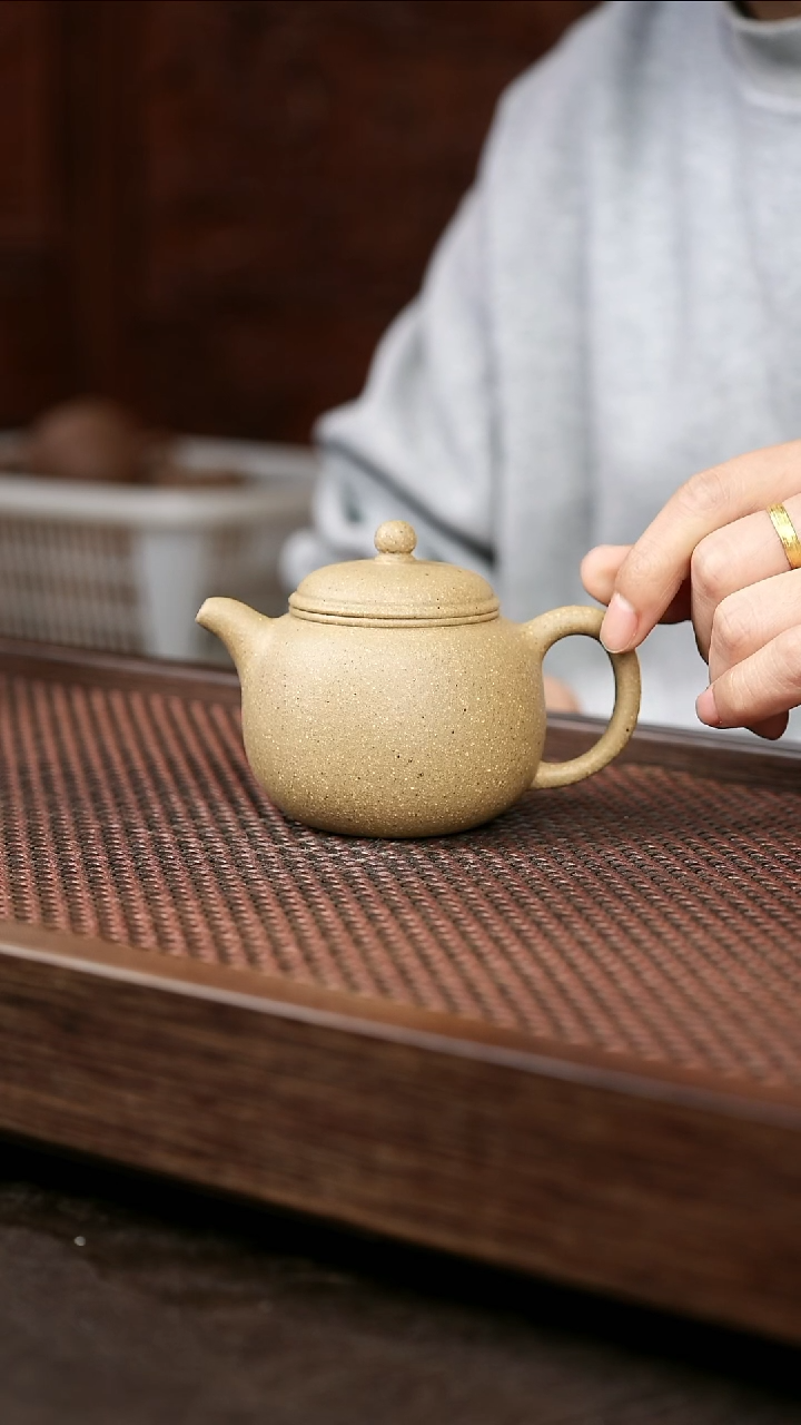 茶壶紫砂芝麻段匏尊