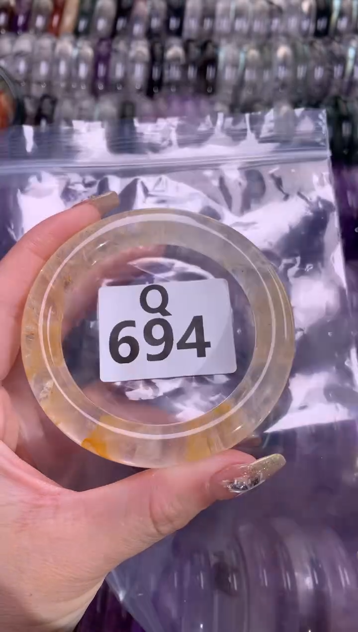 【闪购商品】水晶水晶手镯未镶嵌694-55