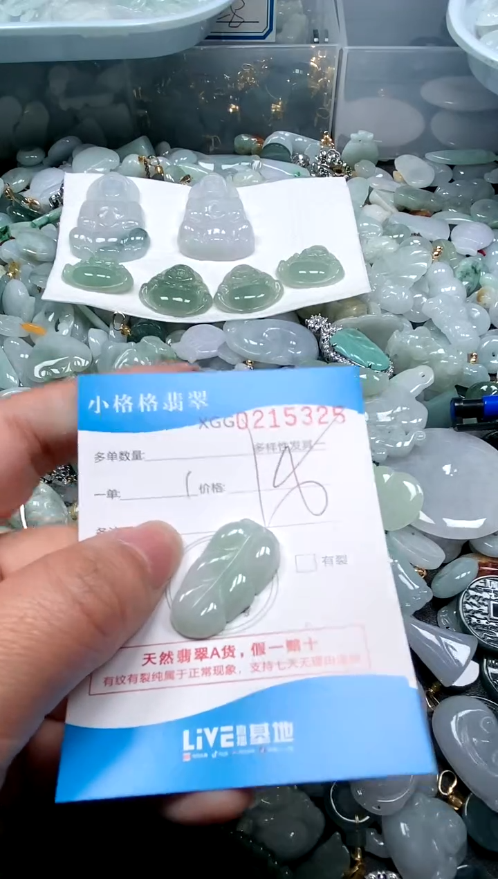 【闪购商品】翡翠颈饰未镶嵌闪购商品0215325