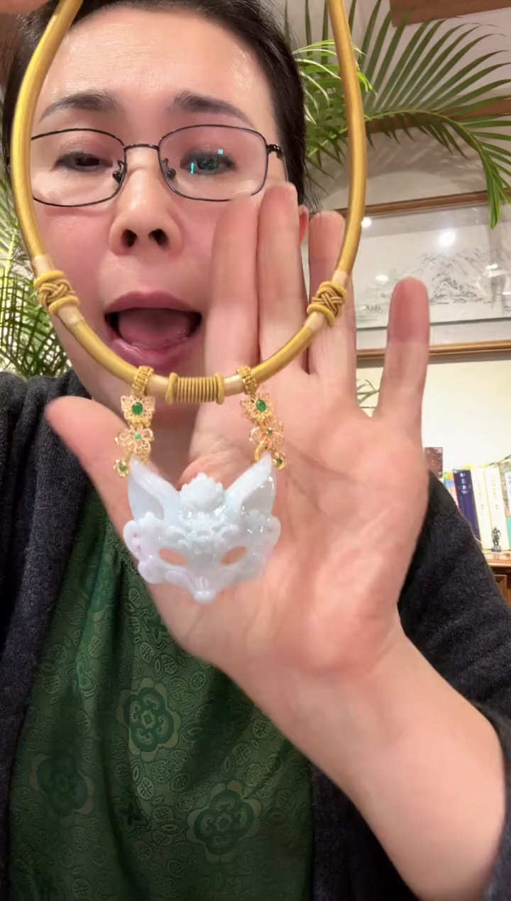 【闪购商品】翡翠颈饰未镶嵌国风