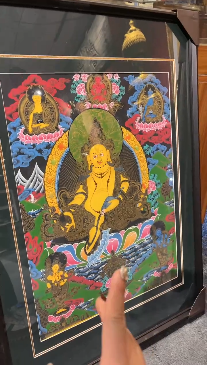 【闪购商品】装裱画42高端精品唐卡绘画