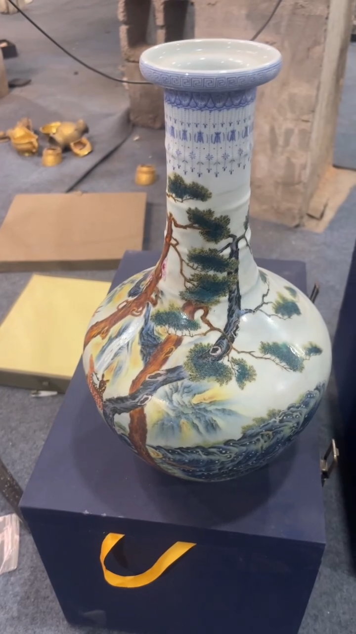 瓷片手工，手绘，陶瓷