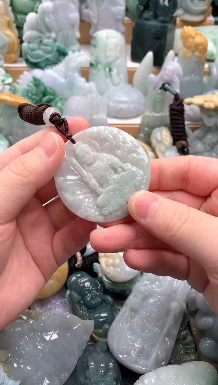 吊坠(不含链)未镶嵌翡翠1