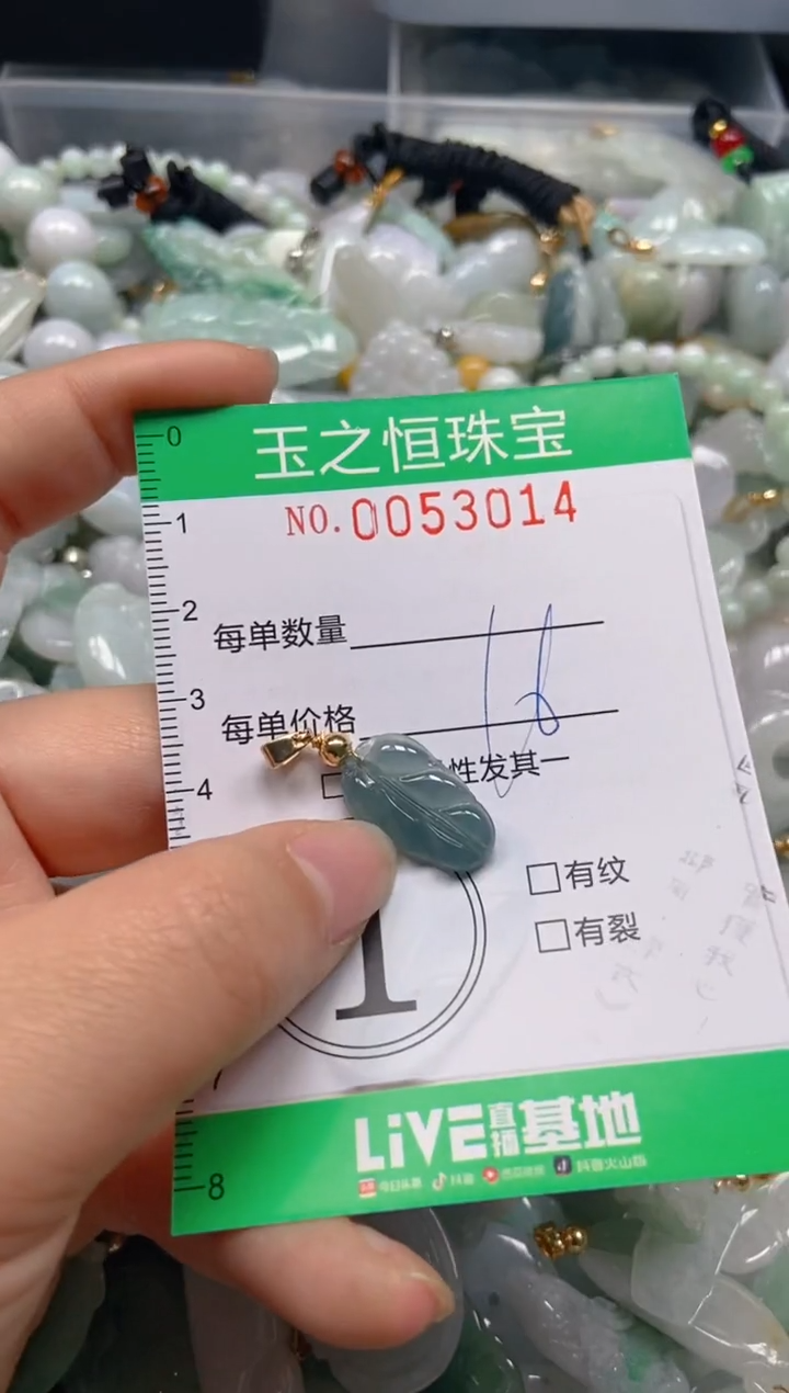 【闪购商品】翡翠颈饰未镶嵌闪购0053014