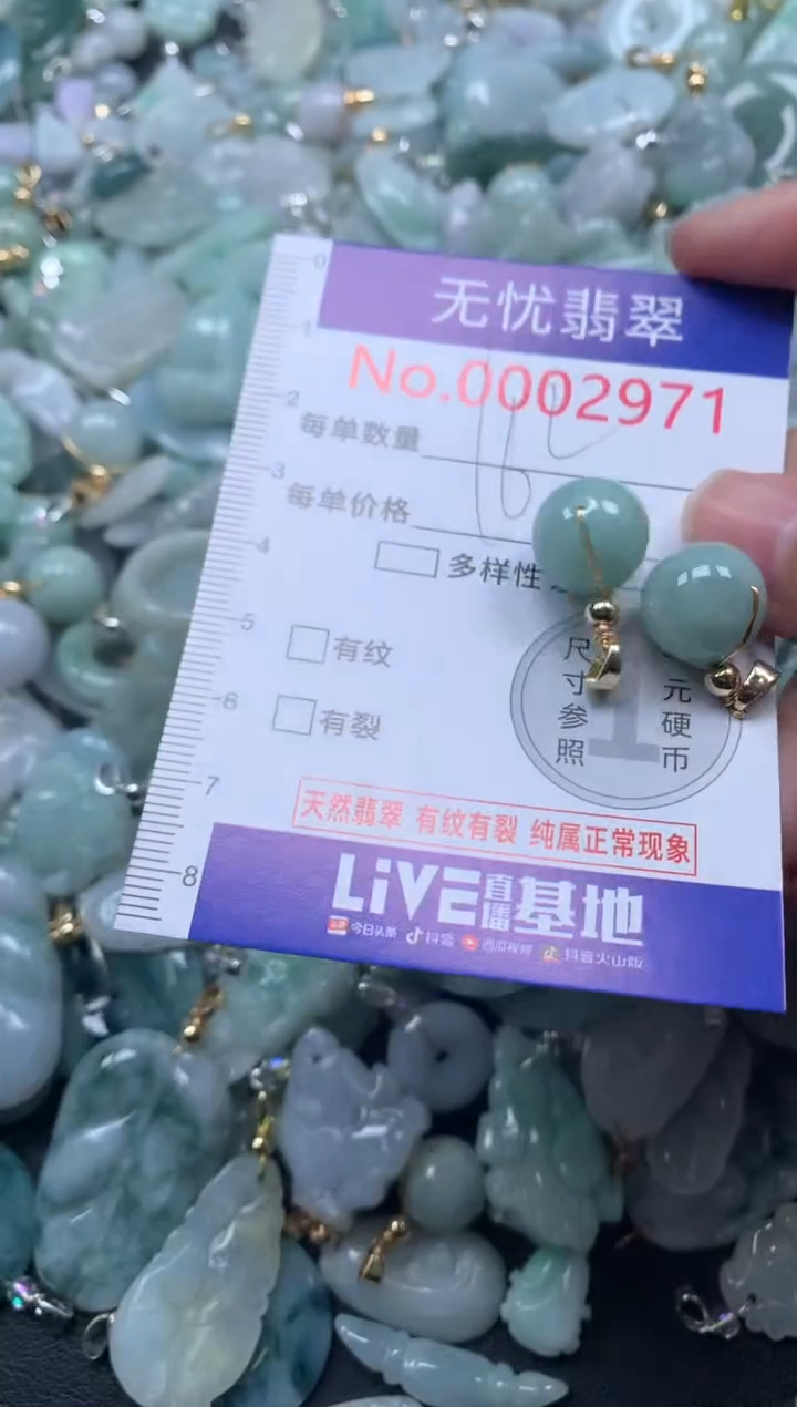 颈饰未镶嵌翡翠2971