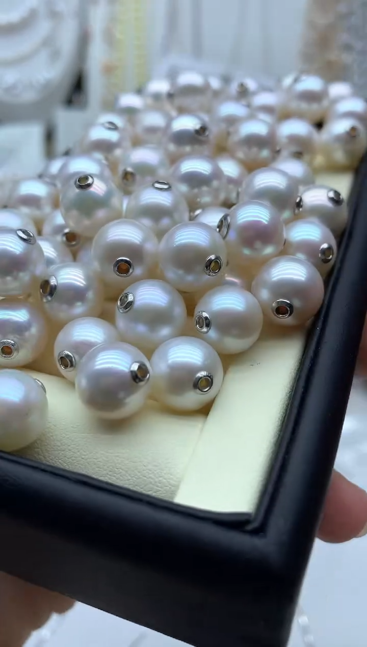 淡水珍珠银S925镶嵌吊坠(不含链)多样性发其一