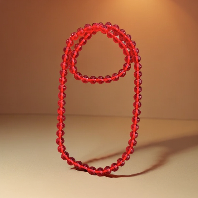 B233-精品时尚国际奢饰瑰宝红色妈妈链配礼盒