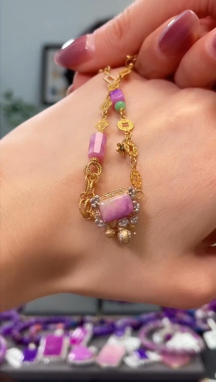 【闪购商品】苏纪石（舒俱来）手链未镶嵌1