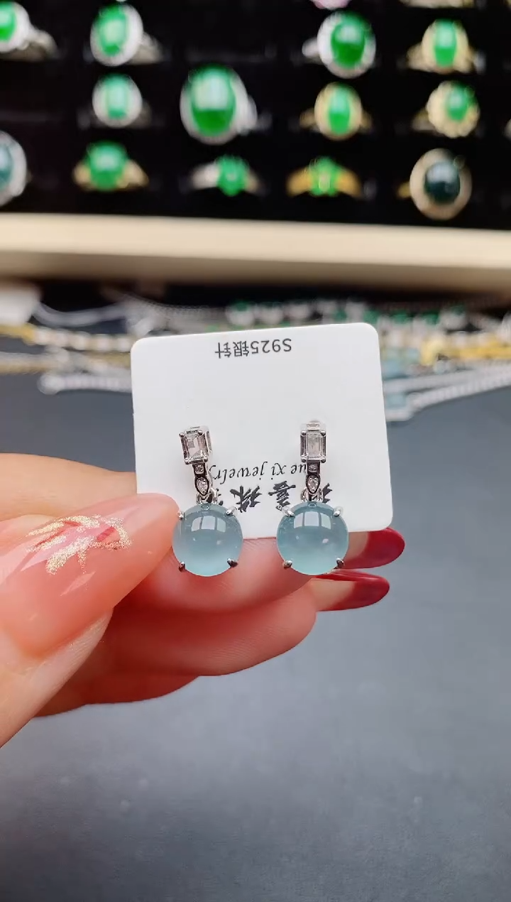 【闪购商品】翡翠戒指银S925镶嵌321321