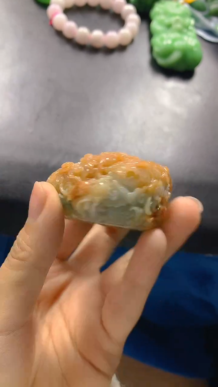 颈饰未镶嵌翡翠天然缅甸a货翡翠22.5