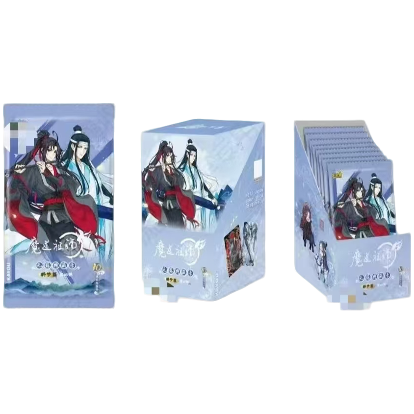 卡游【玩法合集】魔道祖师醉梦篇第四弹欧皇直播代拆