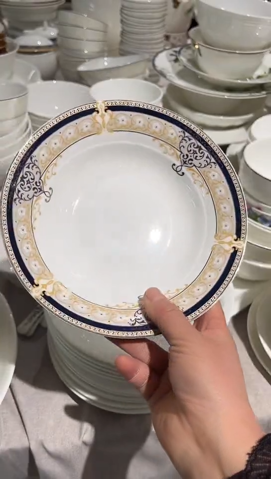 骨瓷7.5汤2个隆达骨瓷