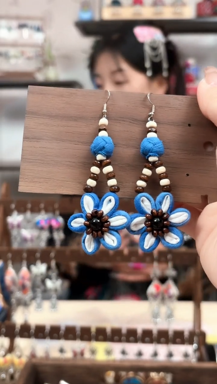 织绣艺枝独绣老绣饰品231