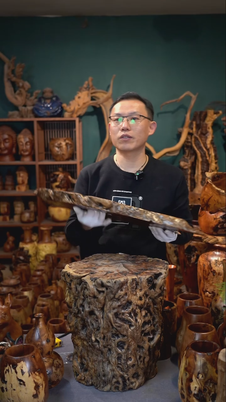 【闪购商品】枣木雷击枣木干泡台