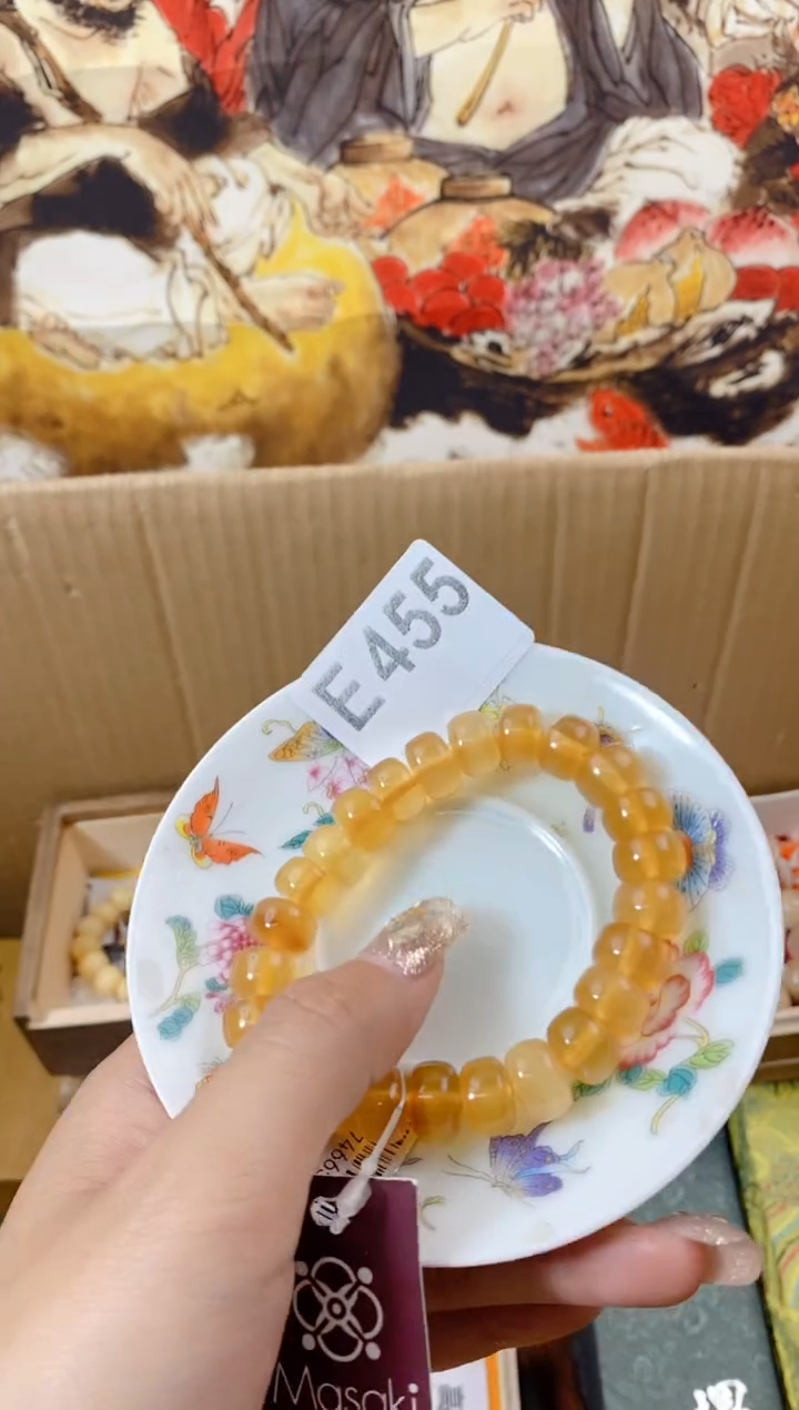 手工艺品琉璃E455瓷器手串儿多样性发一