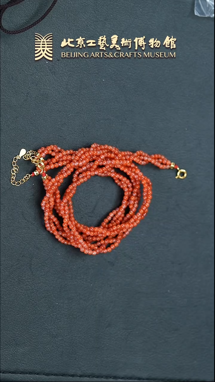 【闪购商品】南红玛瑙套组未镶嵌B0305GMD247项链+手链套组