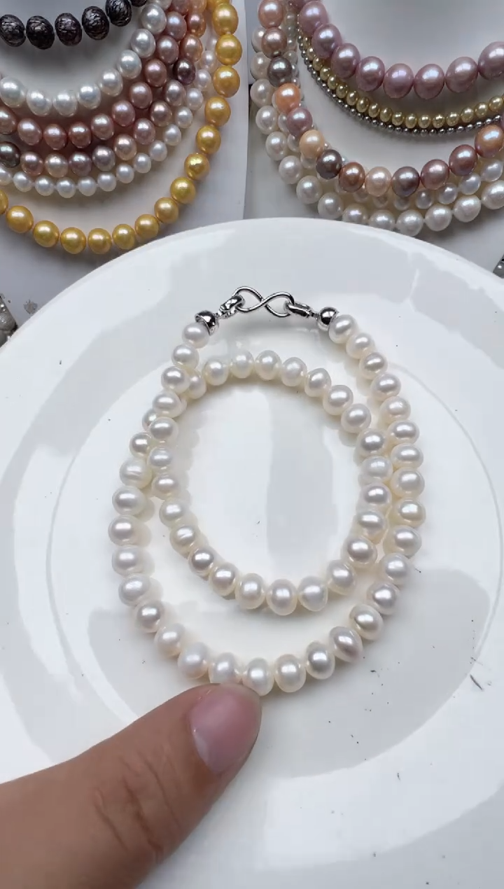 【闪购商品】淡水珍珠颈饰未镶嵌1