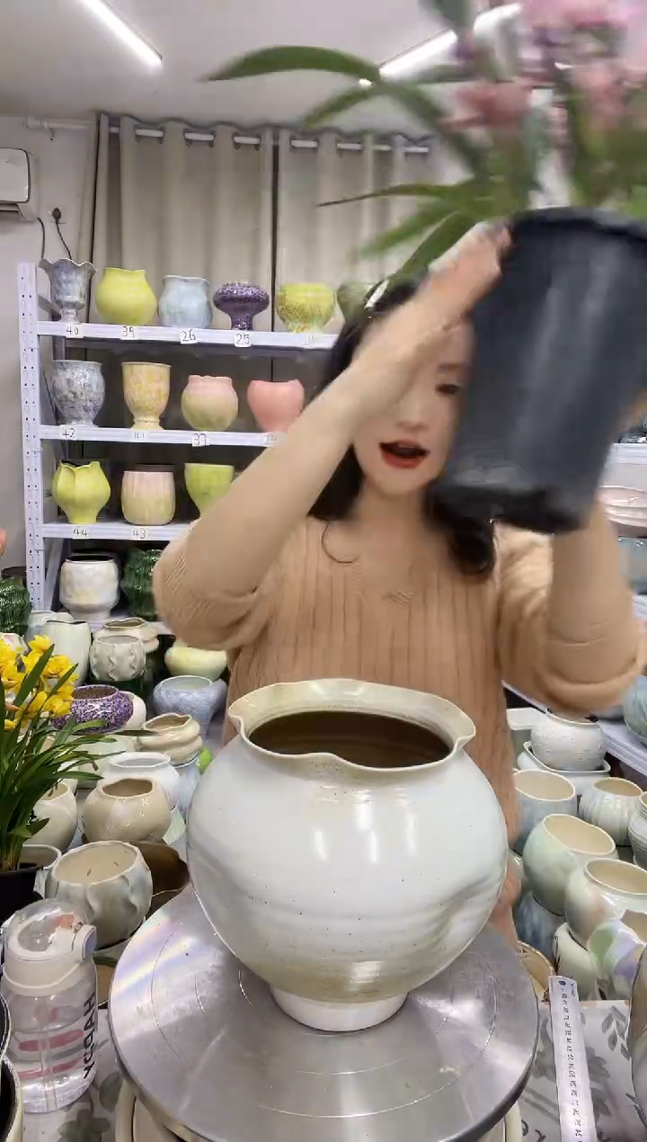 【花盆链接】  高 ： 口：