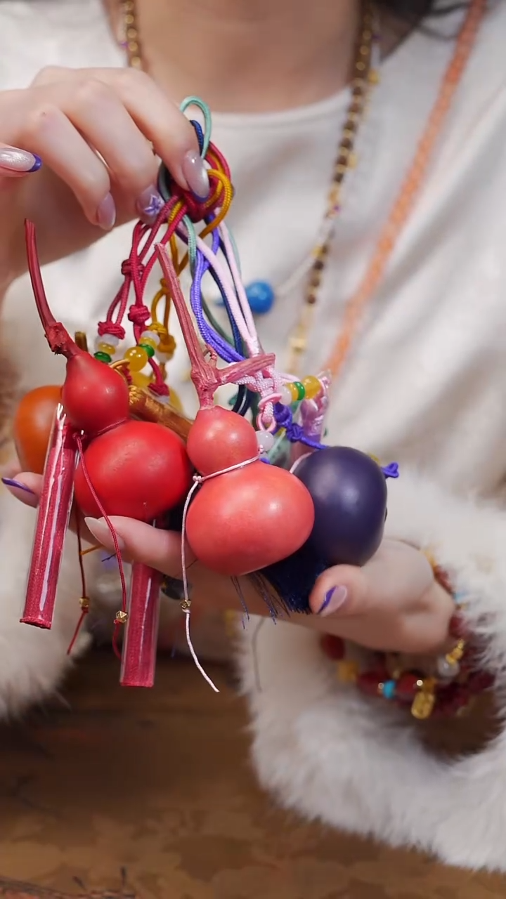 257漆艺工艺小葫芦68