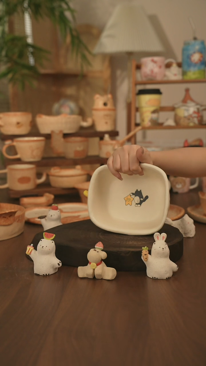 杯子景德镇原创手作陶瓷