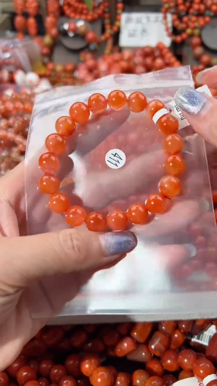 【闪购商品】南红玛瑙手串未镶嵌10