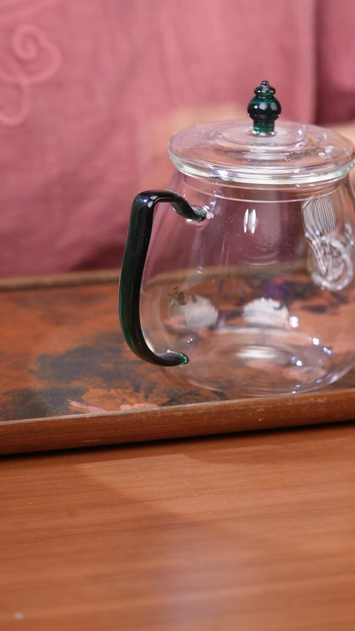 【闪购商品】禾器/晶彩文仕壶/墨绿