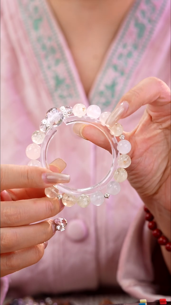 未镶嵌手链水晶水晶手串