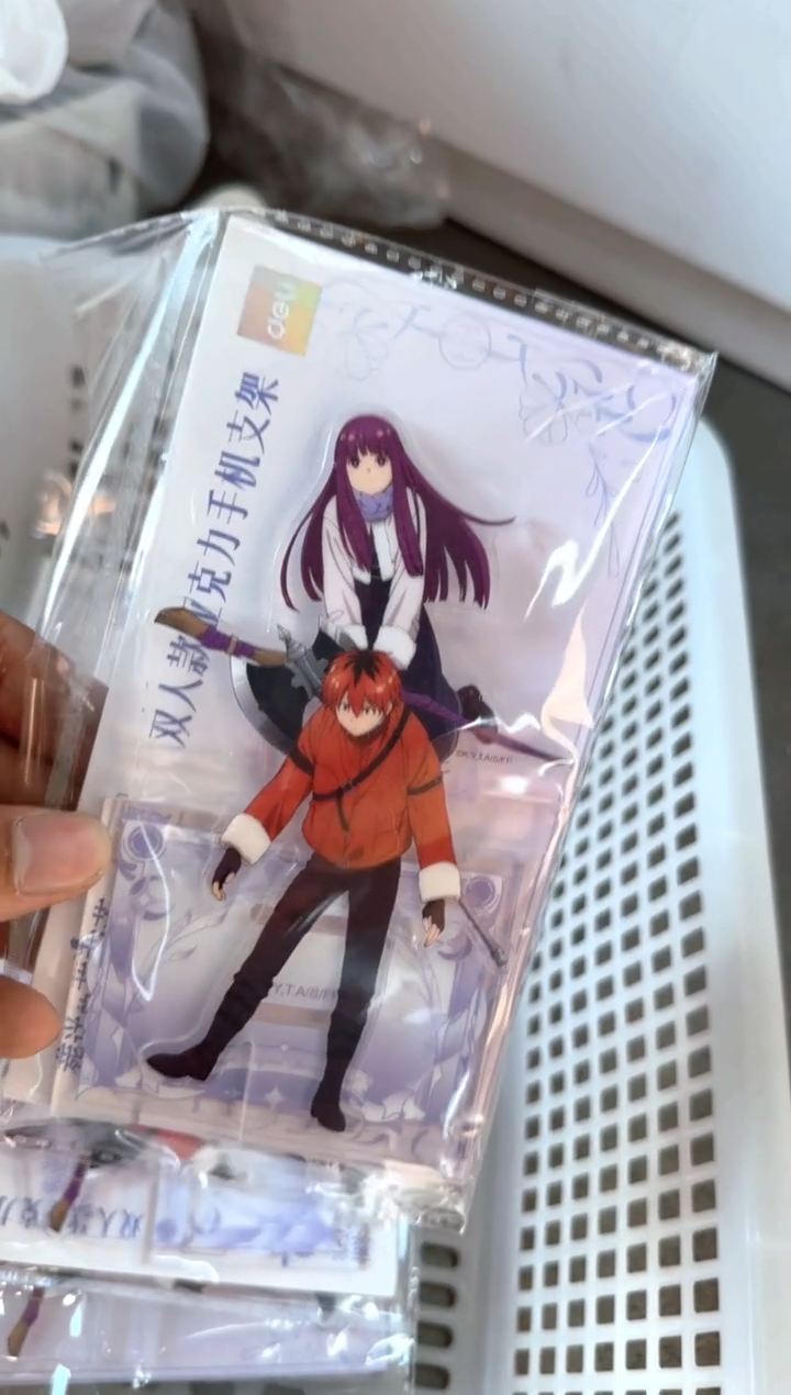 得力FLL807葬送的芙莉莲亚克力手机支架(混)(个)