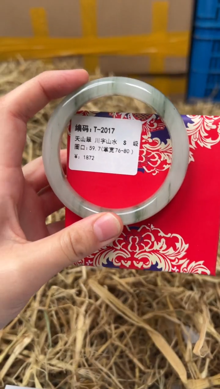 未镶嵌手镯石英质玉T-2017
