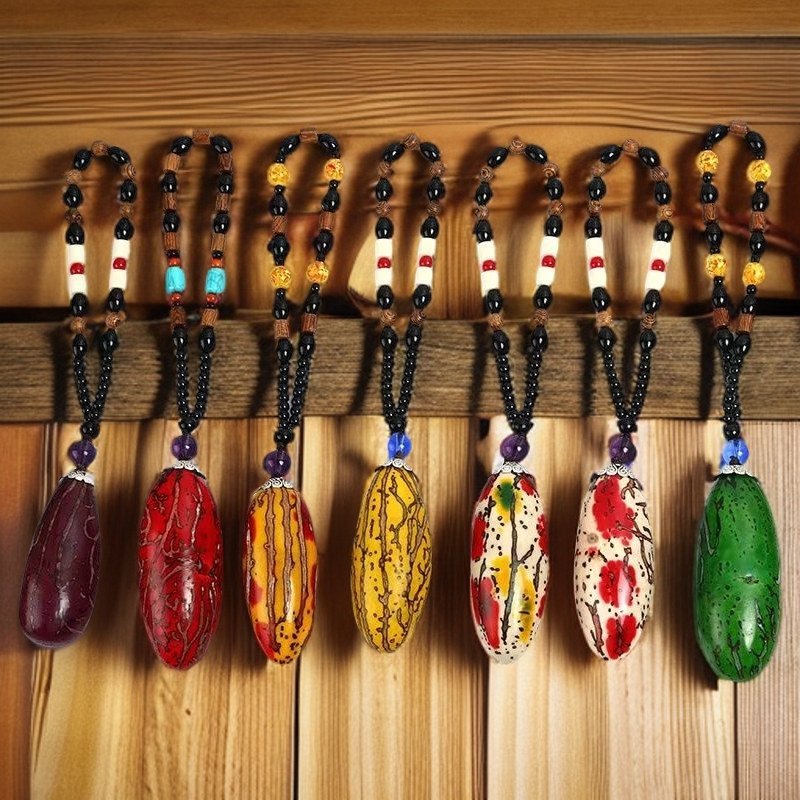 漂染满彩千眼菩提挂件精美饰品