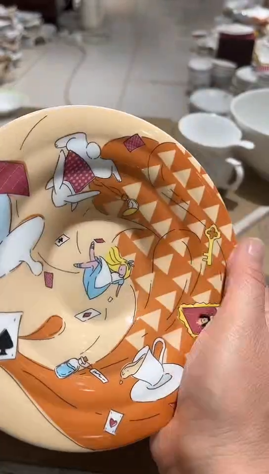 瓷小碟子1个隆达骨瓷