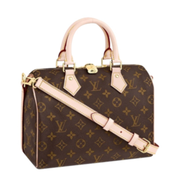 99新 LouisVuitton/路易威登 speedy25/30肩带款