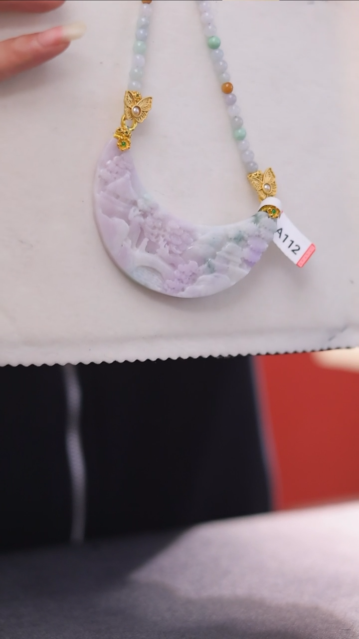 【闪购商品】翡翠颈饰未镶嵌24小时内发货质保A货