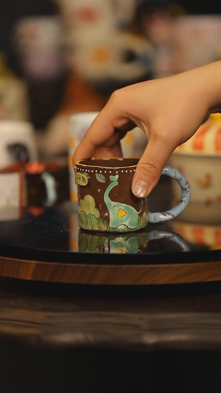 【闪购商品】摆件景德镇釉下彩绘设计师款式陶瓷